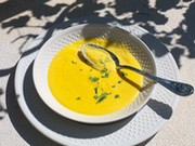 Soupe de courges au chorizo